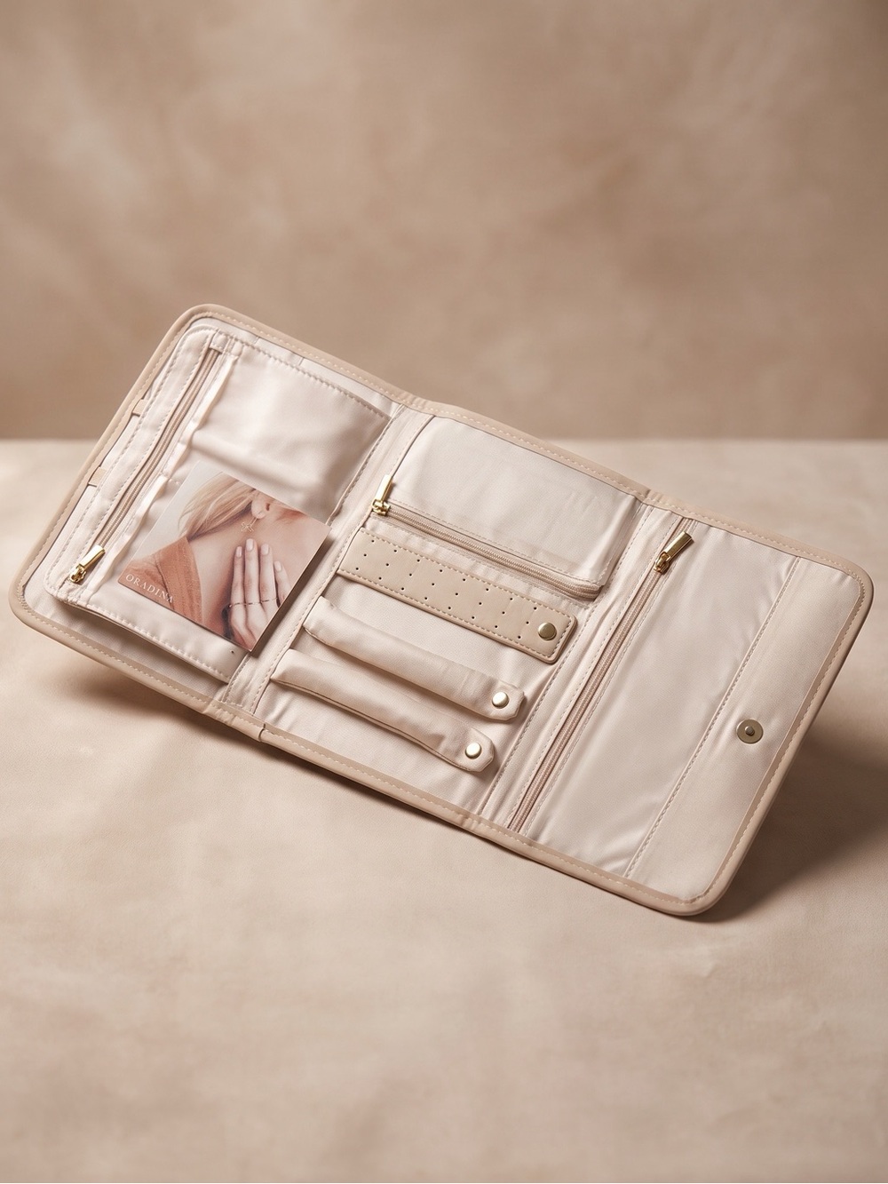 ORADINA Travel Jewelry Organizer Case